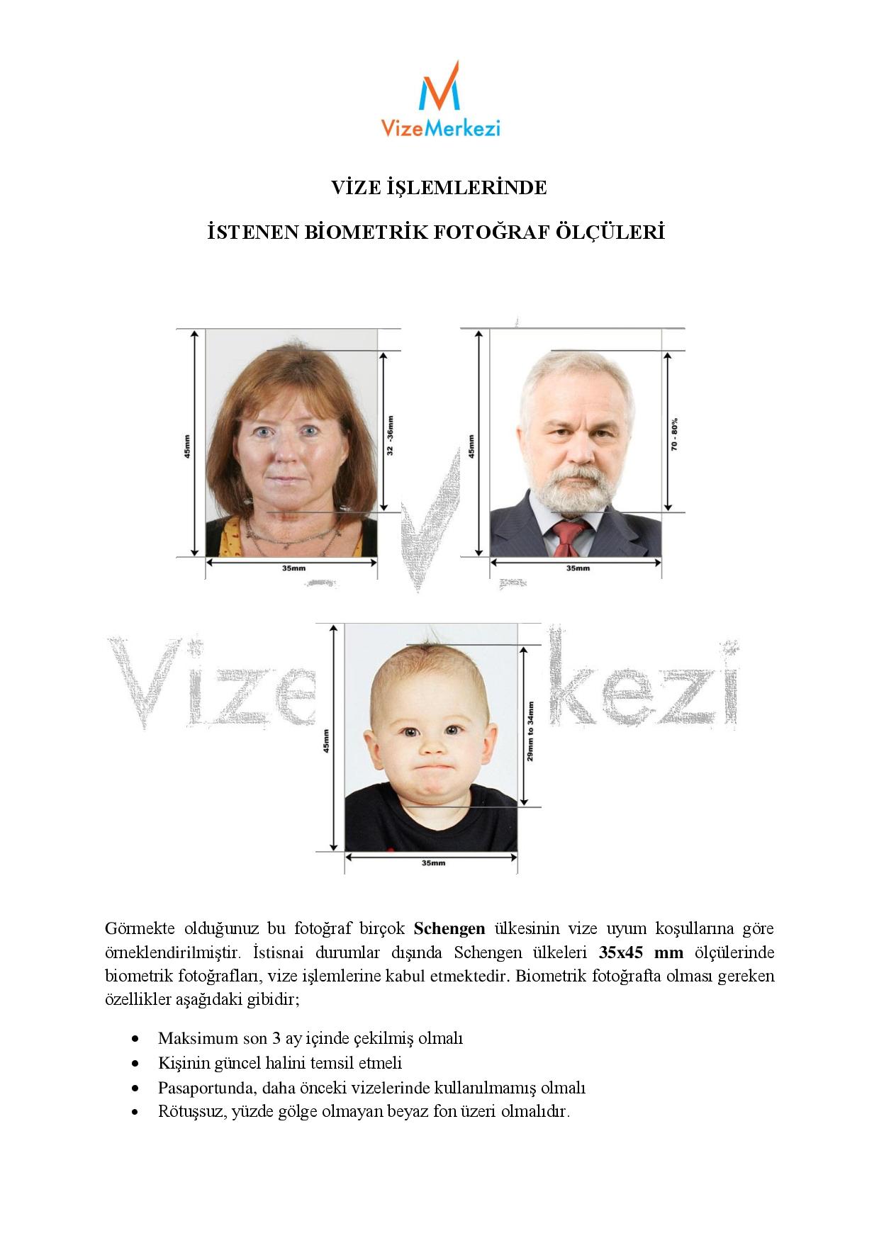 Macaristan Vizesi Fotoğraf Ölçüleri