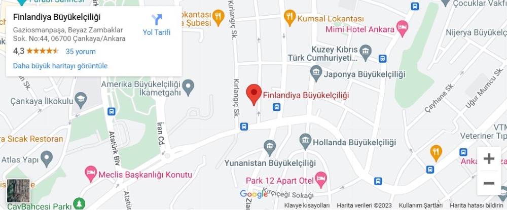 Finlandiya Büyükelçiliği Ankara