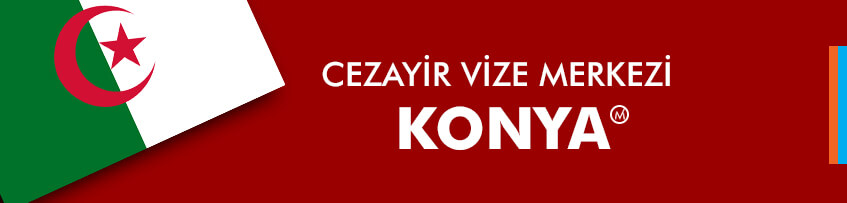 Cezayir vize merkezi Konya
