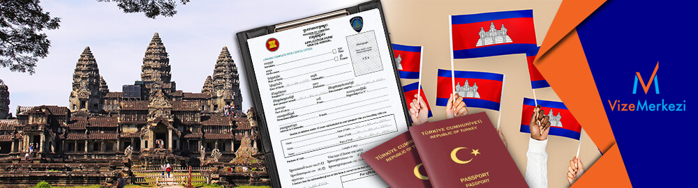 Kamboçya bordo pasaport vize